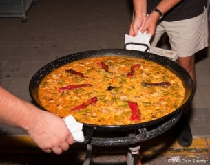 Turn the pan